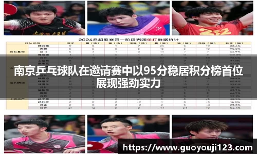 南京乒乓球队在邀请赛中以95分稳居积分榜首位展现强劲实力